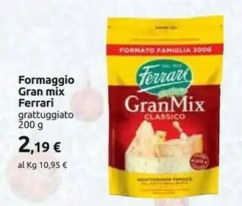 Carrefour Formaggio gran mix offerta