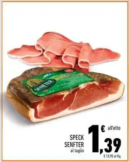 Conad Superstore SPECK SENFTER al taglio offerta