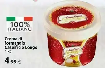Carrefour Crema di formaggio offerta