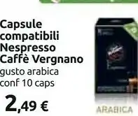 Carrefour Capsule compatibili nespresso gusto arabica offerta