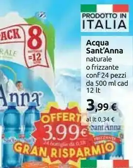 Carrefour Acqua offerta