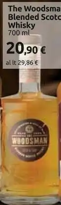 Carrefour The woodsman blended scotch whisky offerta