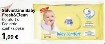 Carrefour Salviettine baby 72 pezzi offerta