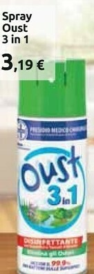 Oust spray 3 in 1