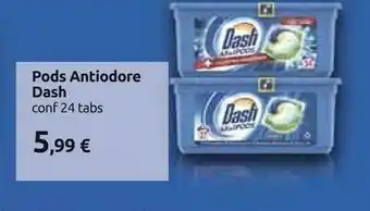 Carrefour Pods antiodore 24 tabs offerta