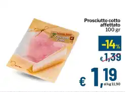 Qui Discount Prosciutto cotto affettato offerta