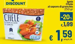 Qui Discount Igela Chele al sapore di granchio offerta