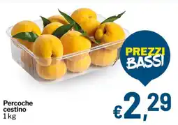 Qui Discount Percoche cestino offerta