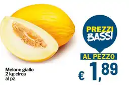 Qui Discount Melone giallo offerta