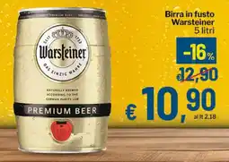 Qui Discount Birra in fusto Warsteiner offerta