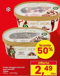 Interspar Gelato Affogato Carte d'Or gusti assortiti Algida offerta