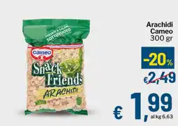Qui Discount Arachidi Cameo offerta