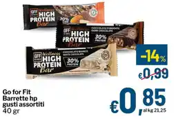 Qui Discount Go for Fit Barrette hp gusti assortiti offerta