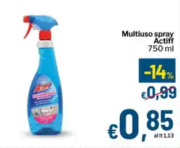Qui Discount Multiuso spray Actiff offerta