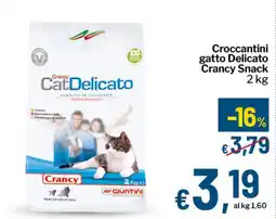 Qui Discount Croccantini gatto Delicato Crancy Snack offerta