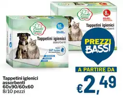 Qui Discount Tappetini igienici assorbenti 60x90/60x60 offerta