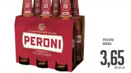 Supermercati Piccolo Peroni birra offerta