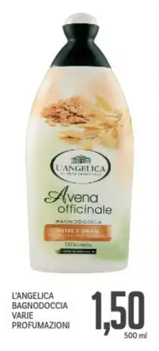 Supermercati Piccolo L'angelica bagnodoccia varie profumazioni offerta