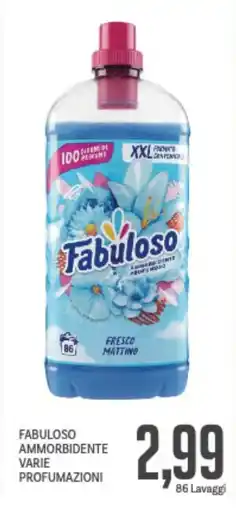 Supermercati Piccolo Fabuloso ammorbidente varie profumazioni offerta