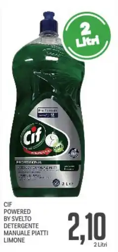 Supermercati Piccolo Cif powered by svelto detergente manuale piatti limone offerta