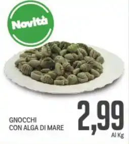 Supermercati Piccolo Gnocchi con alga di mare offerta