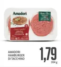 Supermercati Piccolo Amadori hamburger di tacchino offerta