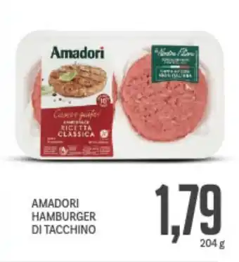 Supermercati Piccolo Amadori hamburger di tacchino offerta