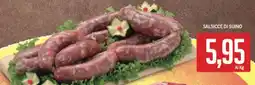 Supermercati Piccolo Salsicce di suino offerta
