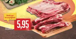 Supermercati Piccolo Costato di lino per griglia offerta