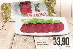 Supermercati Piccolo Rigamonti bresaola oro offerta