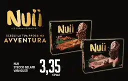 Supermercati Piccolo Nuii stecco gelato vari gusti offerta