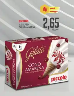 Supermercati Piccolo Piccolo il gelato cono amarena offerta