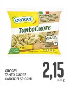 Supermercati Piccolo Orogel tanto cuore carciofi spicchi offerta