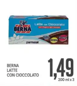 Supermercati Piccolo Berna latte con cioccolato offerta