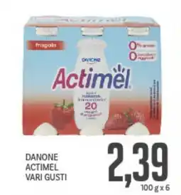Supermercati Piccolo Danone actimel vari gusti offerta