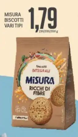 Supermercati Piccolo Misura biscotti vari tipi offerta