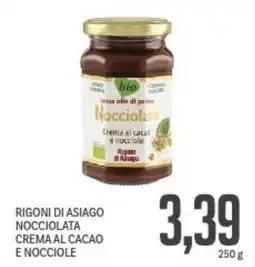 Supermercati Piccolo Rigoni di asiago nocciolata crema al cacao e nocciole offerta
