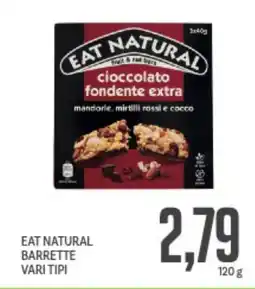 Supermercati Piccolo Eat natural barrette vari tipi offerta