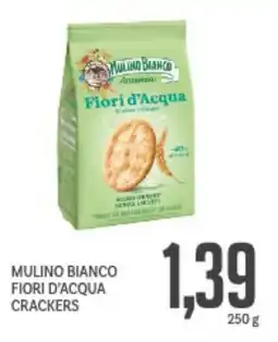 Supermercati Piccolo Mulino bianco fiori d'acqua crackers offerta