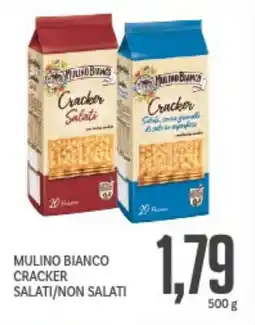 Supermercati Piccolo Mulino bianco cracker salati/non salati offerta