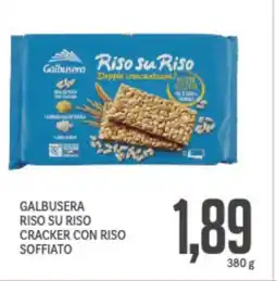 Supermercati Piccolo Galbusera riso su riso cracker con riso soffiato offerta