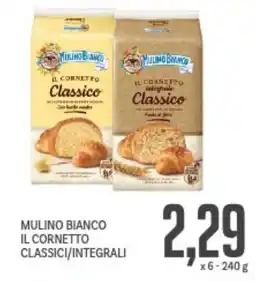 Supermercati Piccolo Mulino bianco il cornetto classici/integrali offerta