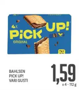 Supermercati Piccolo Bahlsen pick up! vari gusti offerta