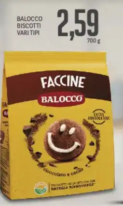 Supermercati Piccolo Balocco biscotti vari tipi offerta