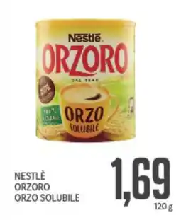Supermercati Piccolo Nestlé orzoro orzo solubile offerta