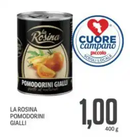 Supermercati Piccolo La rosina pomodorini gialli offerta