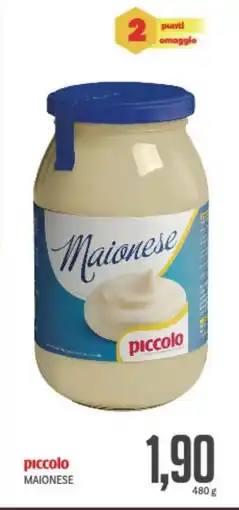 Supermercati Piccolo Piccolo maionese offerta