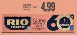 Supermercati Piccolo Rio mare tonno all'olio di oliva offerta
