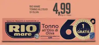 Supermercati Piccolo Rio mare tonno all'olio di oliva offerta