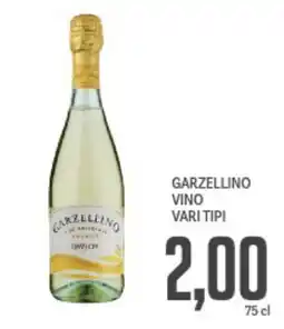 Supermercati Piccolo Garzellino vino vari tipi offerta